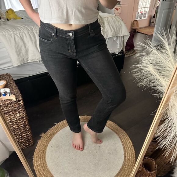 Eileen Fisher Women’s 2 Organic Cotton Blend Dark Jeans - Picture 3 of 8